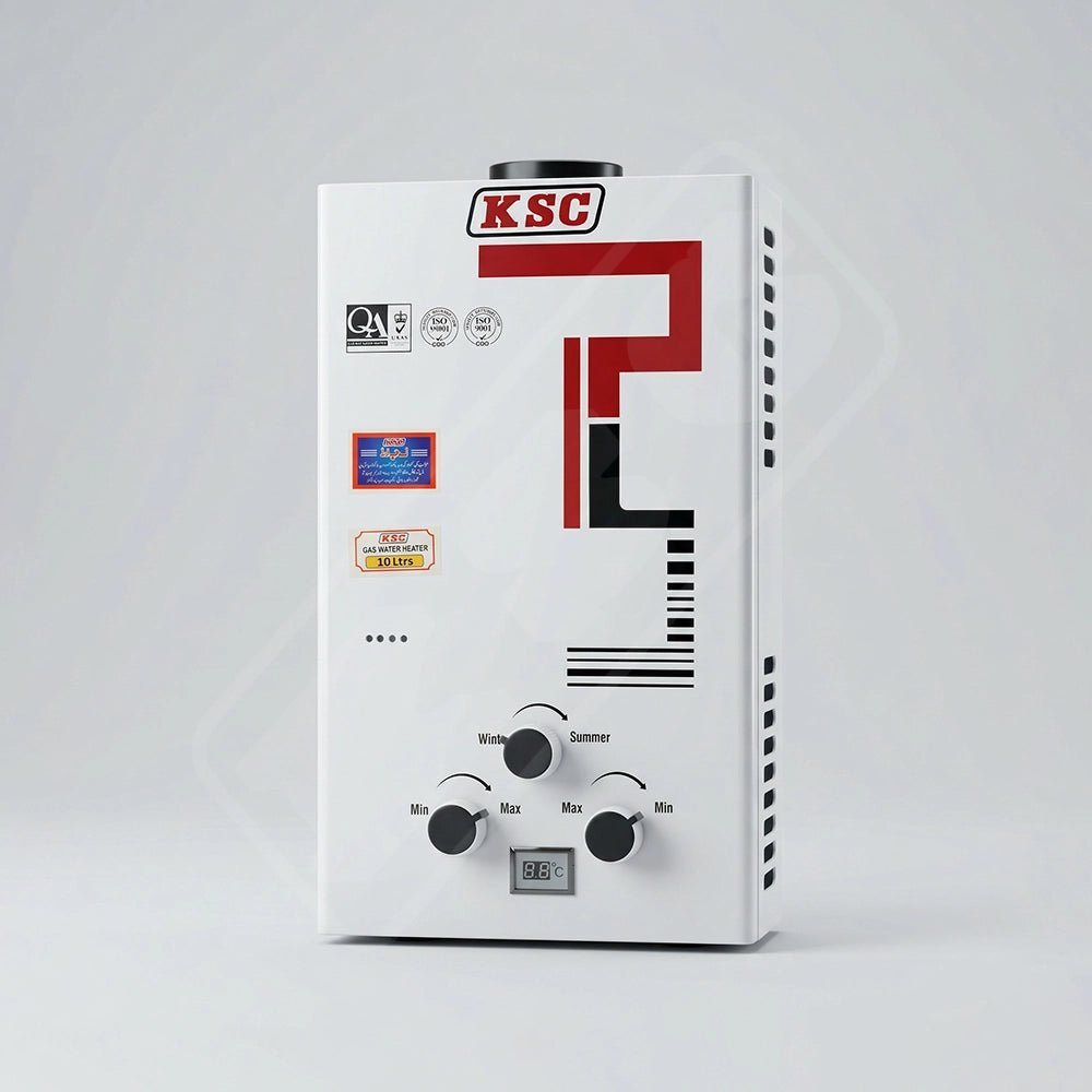 image1 Instant Gas Water Heater White (Iron Type)
